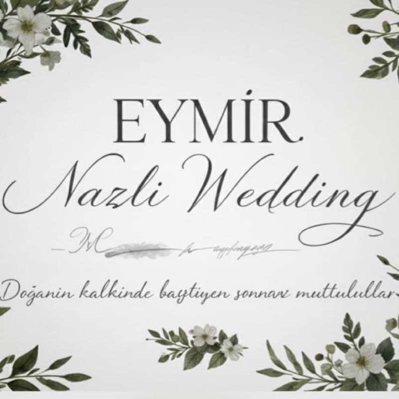 EYMİR NAZLI WEDDİNG Logo
