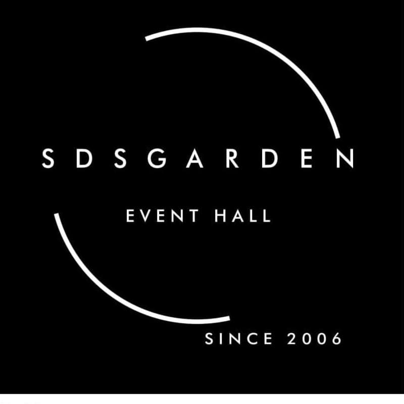 SDS GARDEN EVENT HALL Logo