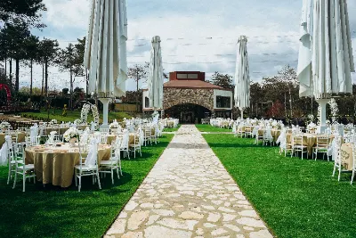 POİ BOĞAZ BAHÇE Kır Düğünü İstanbul - Düğün Salonu Fotoğrafı küçük 15