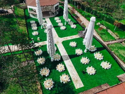 POİ BOĞAZ BAHÇE Kır Düğünü İstanbul - Düğün Salonu Fotoğrafı küçük 2