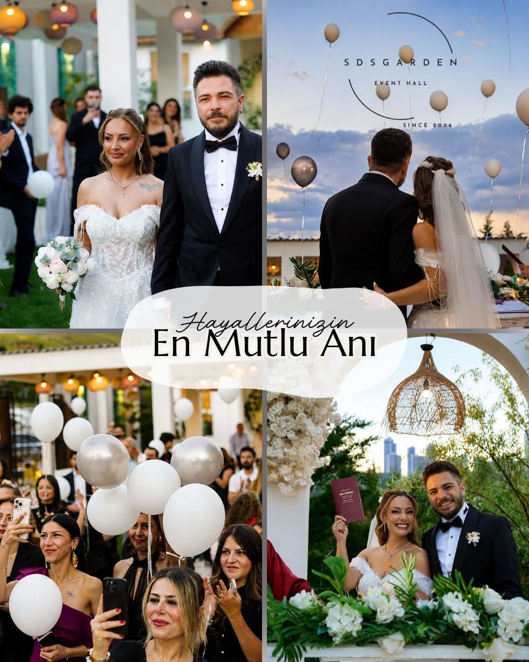 SDS GARDEN EVENT HALL Kır Düğünü Ankara - Düğün Salonu Fotoğrafı küçük 15