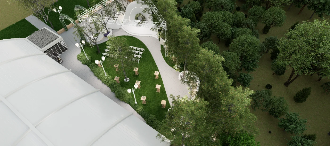 WESTA GARDEN Kır Düğünü Ankara - Düğün Salonu Fotoğrafı küçük 2