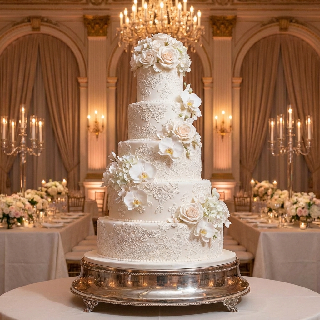 Görkemli Bir Düğün Pastası İster Misiniz?